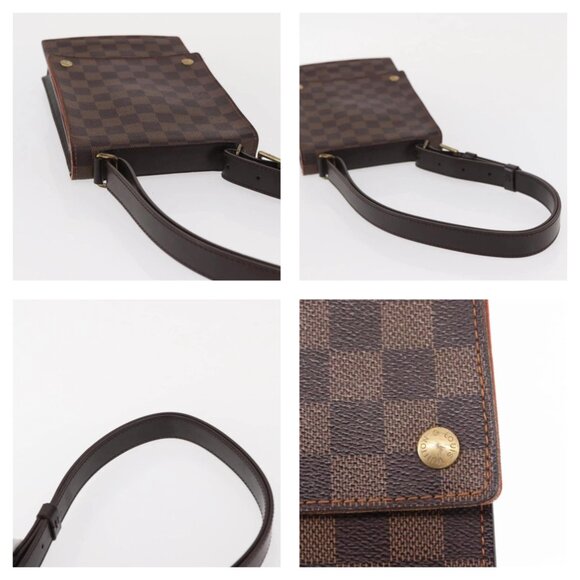 Authentic LOUIS VUITTON Damier Ebene Portello Shoulder Bag bst477-120225 - Picture 8 of 16